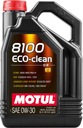 MOTUL 0W-30 OIL 8100 ECO-CLEAN 5L motorový olej Motul 8100 Eco-clean C2