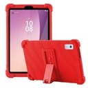 CASE Obal pre Lenovo Tab M9 9 palcový TB310 červený SILIKÓN so stojanom