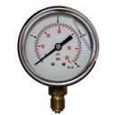 GLYCERÍNOVÝ MANOMETER 63MM DNO 1/4 4 BAROVÉ HODINY