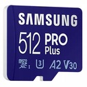 Micro SD pamäťová karta 512 GB Samsung PRO+ (2021)