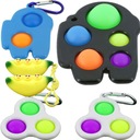 6x POP IT FIDGET ANIME PUSH BUBBLE BANANA