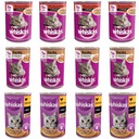 WHISKAS mokré krmivo pre mačky MIX OF FLAVORS 12x400g