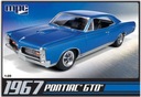 Plastová súprava modelu MPC (USA) - 1967 Pontiac GTO