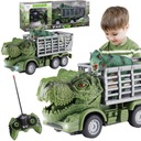 R/C nákladné auto s figúrkou dinosaura