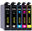 5x atrament pre Epson 27XL T2711 WF7710DWF WF7715DWF