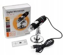 USB DIGITÁLNY mikroskop 2MP ZOOM x1600 osvetlenie 8x LED Zobrazenie na PC