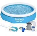 EXPANZNÝ ZÁHRADNÝ BAZÉN 244x61 BESTWAY PUMP