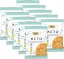 KETO Kokosové kešu sušienky 50g FRANK&OLI x10