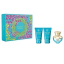 Versace Dylan Turquoise Pour Femme set toaletná voda s rozprašovačom 50ml + ż P1