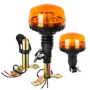 Výstražná lampa kohút 36 LED 12V 24V + držiak