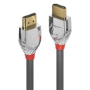 HDMI 2.0 kábel LINDY High Speed ​​​​M/M 1m šedý/cromo