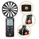 Testo 417-1 Vane anemometer s ventilačnými objímkami, závit 24 mesiacov.