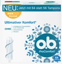 O.B. Tampóny ProComfort normálne 64 ks. ob