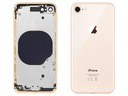 Zadná strana rámu tela iPhone 8 zlatá