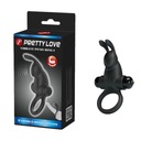 Pretty Love - VIBRANT PENIS RING I Black