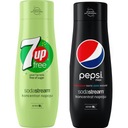 Sada SodaStream: 7Up ZDARMA + Pepsi Max, bez cukru