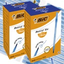 BIC ROUND STIC CLASSIC 1,0 mm GUĽOVÝ BOP MODRÁ ŠKOLSKÝ KANCELÁRSKY SET x120