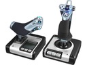 Joystick systému riadenia letu Logitech Saitek X52