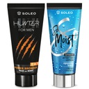 SOLEO HUNTER 150ml BRONZER PRE MUŽOV + ZADARMO BALZAM PO SLNENÍ 150ml