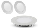 Sada halogénového stropného svietidla 3W LED SLIM 3x