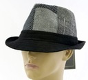 LINEA UOMO Jesenná čiapka fedora TEPLÁ 60/61cm