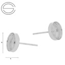 GMB -10 tyčinky - 10 mm základne strieborné pr. 925