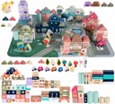 DREVENÉ BLOKY CITY CARS 115 kociek + Mat Puzzle Darček pre deti