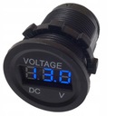 Voltmeter VOLTMETER Indikátor napätia do auta 3-30V 12V 24V