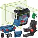 Bosch GLL 3-80 CG zelený krížový čiarový laser 3x360° 30 m + držiak BM1 + L-Boxx