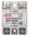 Reléový modul SSR-40DA relé 40A 480V