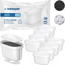 8x WESSPER AQUAMAX PLUS AQUA MAX Plus FILTER na VODU pre BRITA DAFI CARAFE