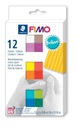 FIMO SOFT 12X25G BRILANTNÉ FARBY