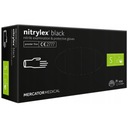 Jednorazové nitrilové rukavice NITRYLEX BLACK S