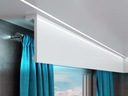 LED maskovacia lišta na záclony MK-15 Hard White