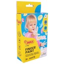 Pastelové farby na prsty Jovi - 6 x 35 ml