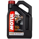 MOTUL 710 2T 4L - syntetický motocyklový olej pre 2T dvojtaktnú zmes