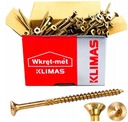 Klimas KMWHT torx skrutka do dreva so zápustnou hlavou 6,0 x 240 mm, 100 ks.