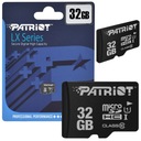 PATRIOT PAMÄŤOVÁ KARTA 32GB MICRO SD SDXC LX