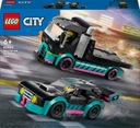 LEGO City pretekárske auto a ťahač (60406)