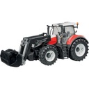 BRUDER 03181 Steyr 6300 Terrus traktor s zubrami