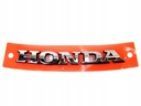 Kovové logo Honda na čelnom skle a kryte kapotáže