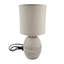 KRÉMOVÁ STOLNÁ LAMPA 27,5CM