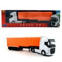 Sklápač VOLVO FH Orange 1:64 Welly 58056