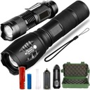 2x CREE ZOOM LED taktická baterka (E083)