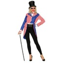 DÁMSKY FARK OUTFIT USA FLAG SHOWMAN L