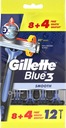 Holiaci strojček GILLETTE BLUE3 SMOOTH 12 ks