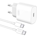 RÝCHLA SIEŤOVÁ NABÍJAČKA USB-C QC 20W + KÁBEL USB TYPU C