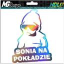 Nálepka na okno SONIA ON BOARD HOLOGRAM