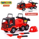 Veľký Ride-On MAMMOET AUTO TIMPER TRUCK TRUCK PUSHER + PRILBA