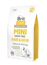 Brit Care MINI GF Hair&Skin 2 kg suché krmivo pre psov